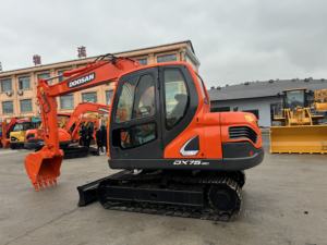Gran oferta de excavadora Doosan usada, excavadora de orugas Doosan de 7,5 toneladas, equipo Original - Product Image 2