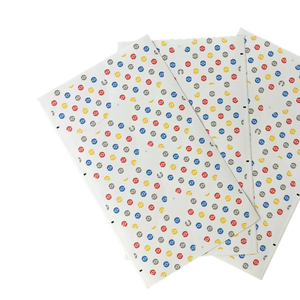Pegatinas de puntos de cuatro colores impresas a medida; pegatinas de etiquetado de colores removibles, adecuadas para embalaje y etiquetado de inventario. - Product Image 1