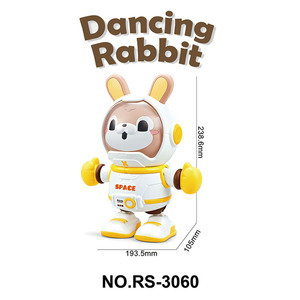 หุ่นยนต์<span class=keywords><strong>เต้น</strong></span>รำ ร้อง<span class=keywords><strong>เพลง</strong></span> เดินได้ ของเล่นเป็ด มีไฟ มีเสียงเพลง หมุนได้ สwing ของเล่นเด็ก ของเล่นสัตว์ไฟฟ้า กระต่ายเต้นรำ - Product Image 3