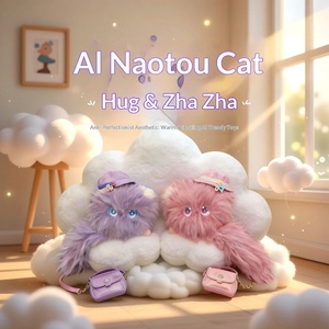 Nouveau Jouet en Peluche Intelligent Interactif 2026 avec IA, Chat Compagnon Parlant, Breloque de Sac <span class=keywords><strong>Robot</strong></span> Interactif, Poupée d'Éveil Émotionnel pour Cadeau Génération Z - Product Image 1