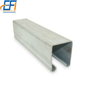 Profilé en acier galvanisé <span class=keywords><strong>professionnel</strong></span>, profilé en acier de type C, prix de l'acier de canal, canal perforé - Product Image 2