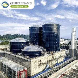 Pabrik Biogas dari Bahan Baku Limbah Hewan/Manusia Menggunakan Tangki GFS (Glass Fused to Steel) Bergaransi 2 Tahun, Proyek Turnkey Tersedia - Product Image 5