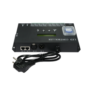 Controlador de Píxeles LED H807SA de 8 Puertos Artnet <span class=keywords><strong>DMX</strong></span> a SPI, Compatible con Tarjeta SD, Consola DMX512, Iluminación de Escenario LED, Pista de Baile, Tira de Luces LED - Product Image 5