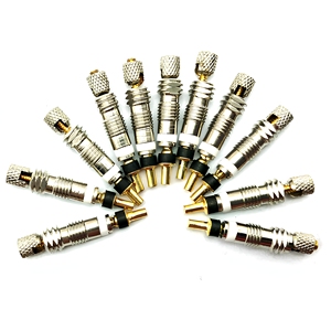 Núcleo de Válvula Presta de Repuesto para Bicicleta, Núcleo Tubeless de Latón para Bicicleta de Carretera y MTB, Compatible con <span class=keywords><strong>Vittoria</strong></span>, Continental, Kenda y Más - Product Image 1