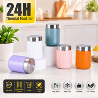 Thermos alimentaire isotherme 220 ml à double paroi sous vide, boîte à lunch en acier inoxydable 304, thermos portable, logo personnalisé, vente en gros