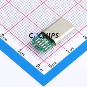 U261-242N-4BS65-PC-1P USB Connector Connector ( Connector Type: Type-C )( Gender: Male )( Number of Contacts: 24P ) - Product Image 2