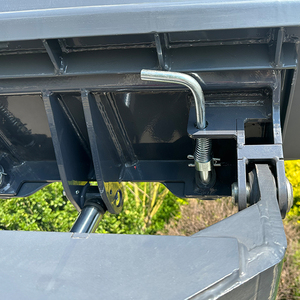 Skid chỉ đạo Bộ nạp DIESEL Kubota động cơ nhỏ Bộ nạp đi bộ phía sau Skid chỉ đạo máy xúc Bộ nạp với lâm nghiệp mulcher - Product Image 3