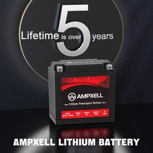 Motorcycle Cranking Battery 12V Lithium Battery CCA240 8Ah Battery, Lead-<b>free</b> Light <b>Weight</b> AMX12-80FQ 12.8v Starting Battery Lit - Product Image 1