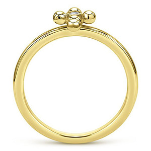 Anello Sottile Minimalista per Donne, Delicato Anello da Mignolo, Accessorio Gioiello per Outfit Quotidiani e Feste - Product Image 4