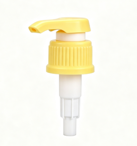 ปั๊มโลชั่นพลาสติก PP 33/415 4CC แบบหมุนล็อค พร้อมฝาเกลียว สำหรับขวดเครื่องสำอาง แชมพู สบู่เหลว ขายดี - Product Image 1