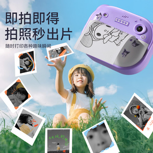 กล้องถ่ายรูปสำเร็จรูป O'Rose Kids รุ่น G202 สีฟ้า พร้อมเครื่องพิมพ์ภาพ ของเล่นสำหรับเด็ก - Product Image 4
