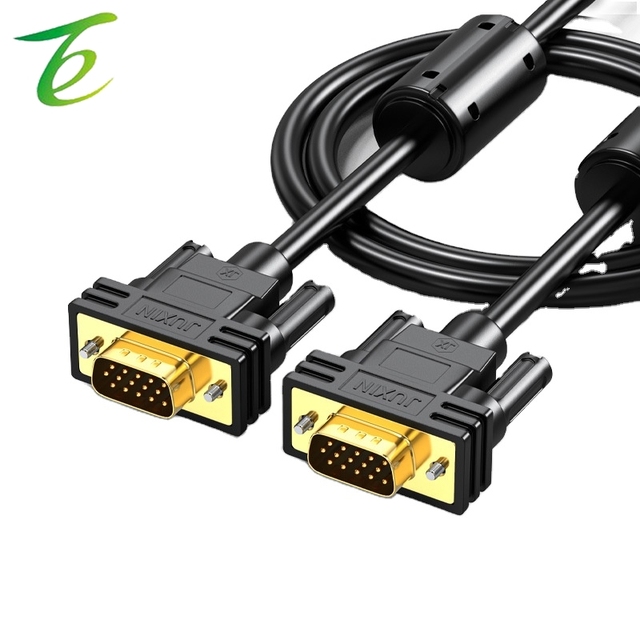 vga cable, desktop host computer connection cable, TV screen and video data transmission monitoring projection display cable