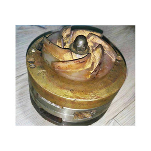 Impulsor de Aspas Curvas Cerradas de 4 Aspas, Componente de Bomba de Cobre y Acero Inoxidable, OEM Personalizable - Product Image 1