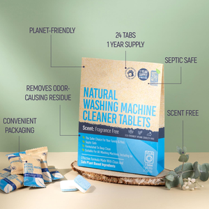 Özel Logolu Güçlü Konsantre Efervesan Çamaşır Makinesi Temizleyici Tablet - Product Image 2