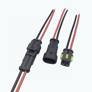 Alta calidad escondió 1,5mm macho impermeable de alambre automotriz conector del arnés - Product Image 6
