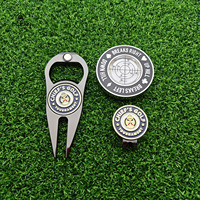 Coffret cadeau unique pour le golf, mini-golf personnalisé à faire soi-même, fourchette pour balles de golf, nouveau marqueur de balles de golf créatif, boîte d'emballage