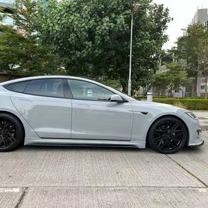 Bộ bodykit kiểu PD: Cản trước, cản sau, khuếch tán, cánh gió, ốp sườn cho Tesla <span class=keywords><strong>Model</strong></span> S - Product Image 5
