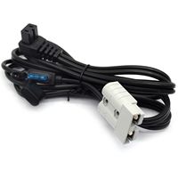Câble d'alimentation Waeco / Kings Fridge avec adaptateur de prise 50A et fusible intégré