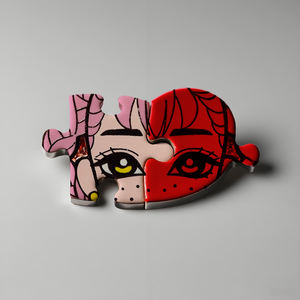 Оптовая продажа, дизайнерские металлические значки, эмалированная булавка на лацкане, металлическая заколка-головоломка, металлические поделки - Product Image 6