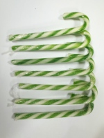 Bâtonnets de bonbons de Noël en marque blanche OEM, bonbons durs fruités en vrac en bouteille, sucettes certifiées casher aux saveurs sucrées et acidulées