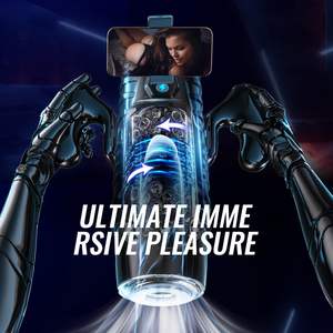 Pussy Pussy Stroker da uomo masturbatore machine stimolazione del pene a mani libere rotanti dispositivi di masturbazione maschile giocattoli sessuali - Product Image 6