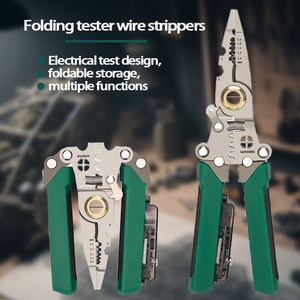 Hoge Kwaliteit Elektricien Opvouwbare Tang Multifunctionele Handheld Krimpdraad Snijden En Strippen Op Maat Gemaakt - Product Image 6