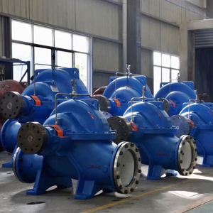 ปั๊มน้ำแบบดูดสองทางชนิด S ขนาดกลาง รุ่น S ปั๊มน้ำหอยโข่งแนวนอนแบบไหลแรงขนาดใหญ่ 6Sh-9 ปั๊มน้ำแบบแยกส่วนขั้นตอนเดียวสำหรับการชลประทาน - Product Image 5