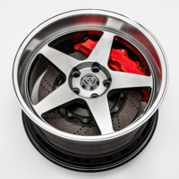 Jantes forgées XINLAI personnalisées 5x114.3 5x120 5x112, finition argent brillant brossé, durable, à déport profond, 17-22 pouces, pour Nissan Versa S10 GT-R