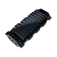 3 in 3 Out FTTH PC Fiber Optic Splice Closure 288 Fibers Max 6 Trays 24 Months Warranty Mechanical Sealing Waterproof Joint Box