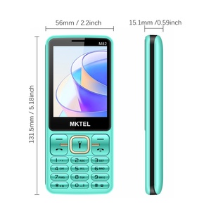 Teléfono Móvil MKTEL T6-M82 de 2.8 Pulgadas con Doble SIM para Personas Mayores, MP3/MP4/FM/Radio/B.T./GPRS/Conector de 3.5mm/Linterna/Grabadora - Product Image 5