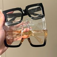 Nouvelles Lunettes de Soleil Carrées Tendance 2026 UV400, Design Oversize Polyvalent, Style Urbain Européen/American, Extra-Large