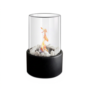 Customizable Freestanding Ethanol Fireplace Tabletop Mini Portable Indoor/Outdoor Smokeless Firepit - Product Image 1