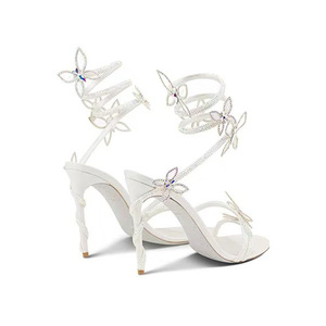 Zapatos de Tacón Alto para Mujer, Estilo Coreano, Primavera-Verano, Aumento de Altura de 10 cm, Tacón Delgado RC, Hebilla de Cuero Patentado - Product Image 4