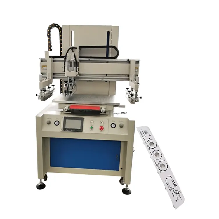 Impressora de tela plana da impressora da tela de automóvel de novos produtos com tabela de vácuo