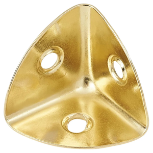 Wholesale Antique Brass <strong>Metal</strong> Furniture <strong>Corner</strong> Protector Black 26mm Jewelry <strong>Box</strong> Edge <strong>Corner</strong> 90 Degree Three Holes <strong>Corner</strong> Bracket - Product Image 5