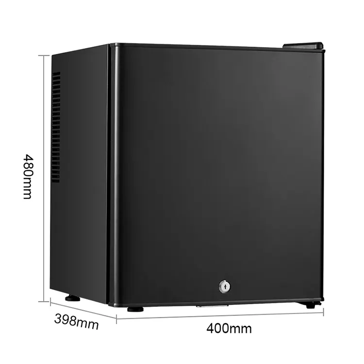 20 30 40 리터 블랙 사일런트 3 위치 온도 조절 소형 냉장고 호텔 미니 냉장고