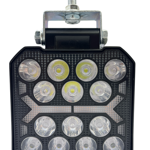 Dual Color LED Work Light Bar White Yellow 12V 24V Super Bright Driving Spotlight Offroad Fog Lamp for Jeep Truck SUVTractorBoat