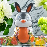 MINICRUSH Bunny Candy Toy HACCP halal Mixed Fruit Jelly Candy Coconut Jelly Pudding