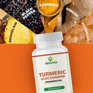 Капсулы с куркумином и экстрактом босвеллии серраты (OEM/ODM), органическая куркума, имбирь и черный перец. Поддержка суставов - Product Image 2