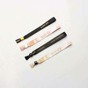 Luxury Fashion Fabric <b>Friendship</b> <b>Bracelets</b> for Boy and Girl Custom Charm Wristband with Logo-Wedding Giveaway Gift - Product Image 4