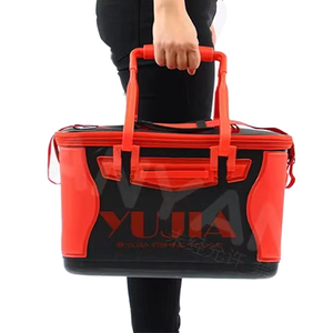 อุปกรณ์ตกปลา EVA แบบพกพา ถังใส่ปลาพับได้ ขนาดใหญ่ กล่องอุปกรณ์ตกปลาอเนกประสงค์ สำหรับใส่ปลาคาร์พ ปลาขนาดเล็ก และเหยื่อสด - Product Image 1