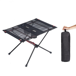 Modern çok fonksiyonlu taşınabilir açık katlanır masa alüminyum alaşım seyahat eğlence durak barbekü mobilya için kalınlaşmış Metal - Product Image 1