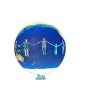 LED esférico diámetro 1M 1,5 m 2M P1.5 P1.8 P2 P2.5 P3 bola LED pantalla globo LED pantalla global esfera LED pantalla panel de pantalla led