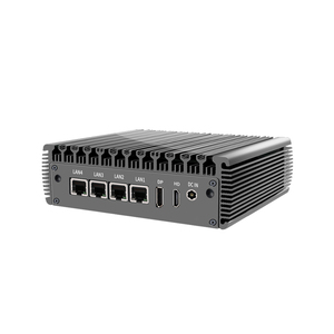 Zkmagic <strong>Fanless</strong> Industrial Mini <strong>PC</strong> Intel N100 Windows11 Linux 4 LAN Industrial Mini Computer the Perfect Digital Signage Engine - Product Image 1