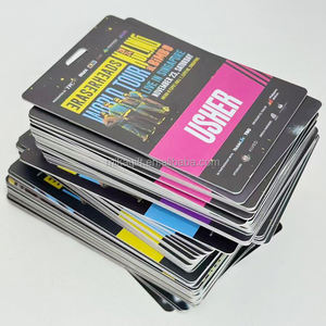 ชุดป้ายชื่อพนักงานงานทำจาก PVC สายคล้องบัตร ID บุคคลแขก - Product Image 2