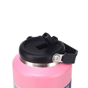 Outdoor Custom 2000Ml 304 Stainless Steel Thermal Handheld <b>Large</b> Capacity Tuntun Bucket Sports Water Bottle Flask With Handle - Product Image 4