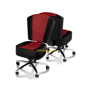 Ghế chơi game da Mỹ màu đen đỏ, ghế chơi bài casino, có thể điều chỉnh độ cao, xoay được, dành cho xưởng, câu lạc bộ, quán bar, ghế chơi bài baccarat - Product Image 1