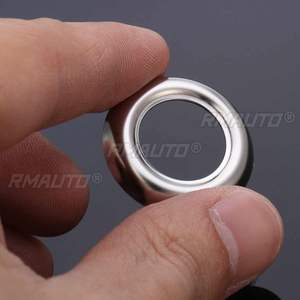 20/30/50x 3/4" Couvercles Ronds Chromés pour Feux de Position LED de Camion et Remorque, Étanche, Base en Acier Inoxydable 304 de Haute Qualité - Product Image 3