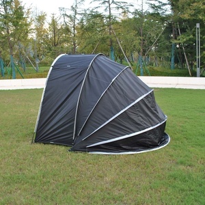 Carpa de Viaje Aislada para las Cuatro Estaciones, <span class=keywords><strong>Plegable</strong></span>, <span class=keywords><strong>Impermeable</strong></span>, para 4 Personas, con una Habitación y 2 Puertas, Fabricada con Tela Oxford 210D, para Montar en el Automóvil - Product Image 5