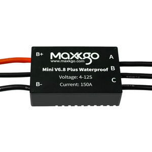 Contrôleur de vitesse électronique (ESC) étanche IP68 Maxkgo Mini FSESC6.8 Plus basé sur VESC6 150A pour Efoil, Ejet, Bateau, <span class=keywords><strong>Esurf</strong></span> - Product Image 1